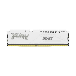 Kingston FURY Beast - DDR5 - modulo - 32 GB - DIMM 288-PIN - 6000 MHz / PC5-48000 - CL40 - 1.35 V - senza buffer - on-die ECC - bianco